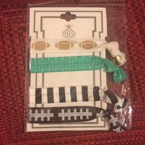 NWT Football 🏈 Glamour Hair Ties
